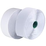 LLPT Hook and Loop Tape 2 Inch x 23 Feet Each Roll Heavy Duty Adhesive Industrial Strength Hook Loop...