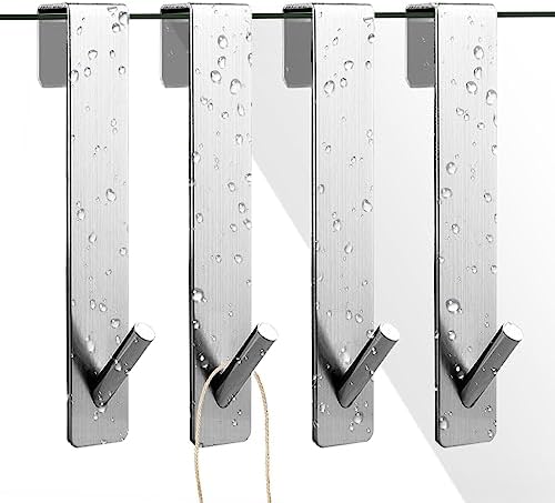 12 Stück Duschvorhanghaken Grün - Tropfenförmige Aufhänger Für Duschstangen