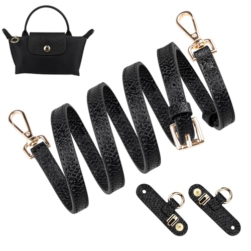 Image of SOPROM Crossbody Strap for Longchamp Pouch with Handle Mini Bag Adjustable Conversion Replacement Kit for Long Champ