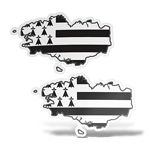 Erreinge Sticker x2 Bretagna Francia Adesivo