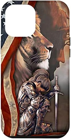 iPhone 12 Pro Max Woman Child Of God warrior of christ Jesus Lion of Judah Case