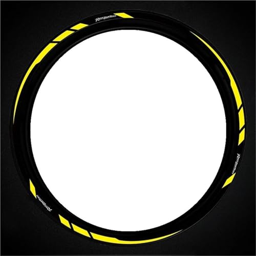 Felgen Aufkleber Felgenaufkleber Für Yamaha MT09, MT10, MT-09, MT-10, MT 09 10: Reflektierende, Wasserfeste Streifen Und Aufkleber Für Die Nabe Motorrad Dekor Felgenaufkleber(Farbe 3)