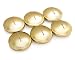Dashington 3" Floating Candles, Gold (Pack of 6)