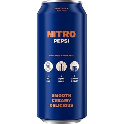 Pepsi Nitro Draft Cola, 13.65 Oz Can