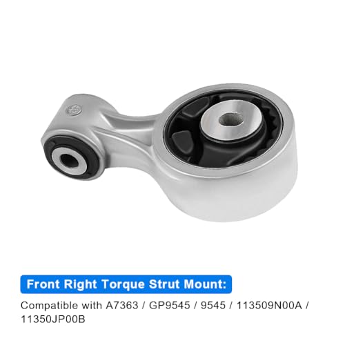 JDMON 5Pcs Engine Motor & Transmission Mount Kit Replacement for 2007-2012 Nissan Altima 3.5L Auto CVT Trans, Maxima 3.5L 2009-2014 Compatible with A7363 A7361 A4355HY A4365HY A4356HY by JDMON - Image 5