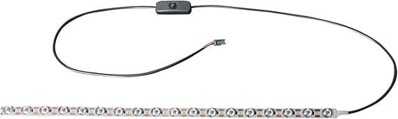 JUUPINE 24V Lamp Strip High Brightness LED Lights Strip Kit for Bambu Lab A1,Ra95 Fill Light with 780mm Length Cable 378mm LED Light, Free Cutting FDM 3D Printer Accessories Parts