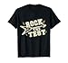 Rock The Test Guitar Teacher Test Day Testing Day Teacher T-Shirt