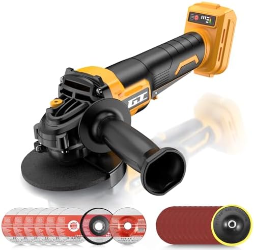 Cordless Angle Grinder for DEWALT 20V MAX Battery, 4-1/2" Power B...