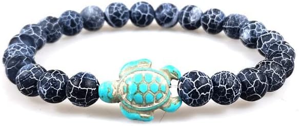 Pulsera de cristales curativos hecha a mano con piedras preciosas naturales, pulsera elástica de cuentas de yoga de piedra natural, pulsera de regalo