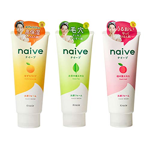 naive makeup remover face wash