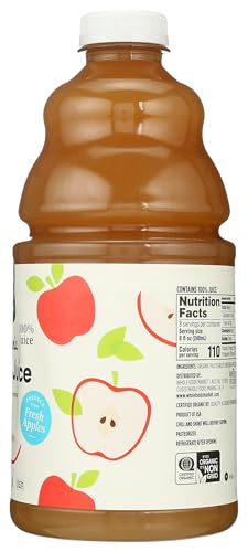 Image of 365 by Whole Foods Market, Organic Juice Not from Concentrate - Pasteurized, Apple, 64 Fl Oz