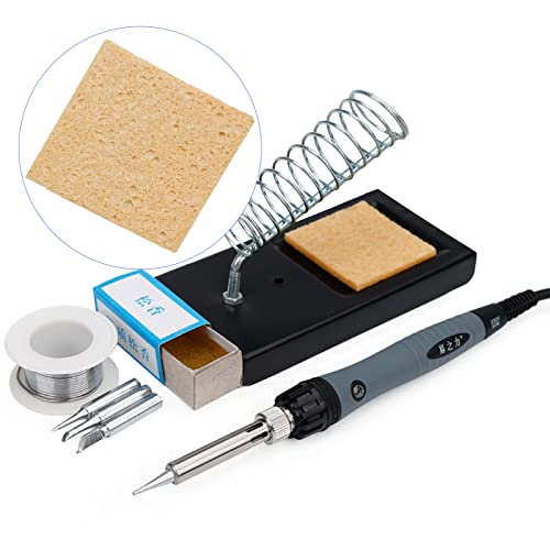 Image of 20Pcs Yellow Replacement Soldering Sponge,60mm x 60mm Square Solder Tip Cleaning Spong Soldering Iron Cleaning Sponge for Soldering Tips (2.4x2.4 Inch,Square)