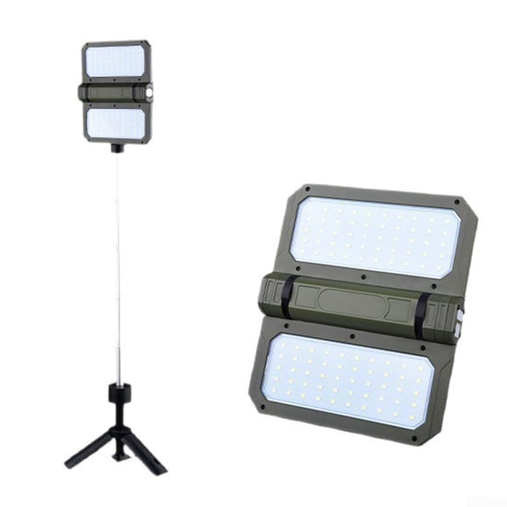 Support flexible pour lampe de camping solaire pliable et batterie 3000 mAh