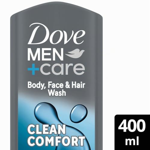 Dove Men+Care Clean Comfort Gel douche visage corps et cheveux 250 ml - vue 9