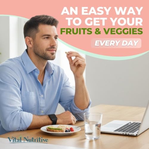 image for VITAL NUTRITIVE Vital Super Fruits & Veggies - Daily Superfood Capsule