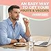 Vital Super Fruits & Veggies - Daily Superfood Capsules for Adults - Fruit and Veggies Supplement to Boost Immunity & Energy - 2-in-1 Formula for Overall Wellness - Fruit and Vegetable Capsules