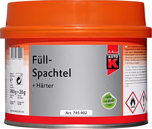 Mastic de rebouchage 1kg pour la rénovation des menuiseries en bois