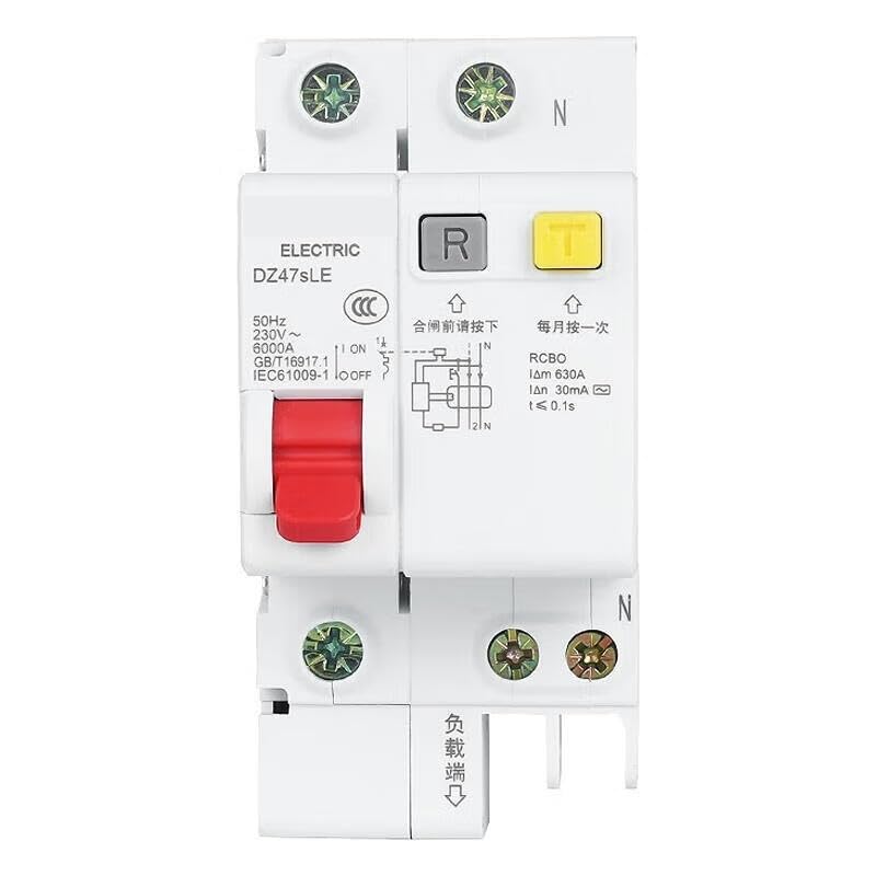 Disjoncteur fuite électrique DZ47sLE 1P+N 20A sécurise votre réseau
