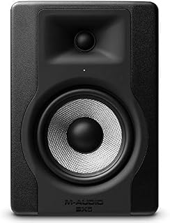 M-Audio BX5 D3 - Compact 2-Way 5 Inch Active Studio Monitor Speaker for Music Production and Mixing with Onboard Acoustic Space Control