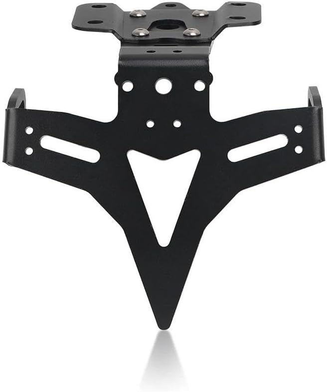 Motorcycle License Plate Holder Frame with Light Accessories for Yama&ha MT 07 MT07 2013-2023 MT-07 2016 2019 2020 2021 2022 Motorcycle