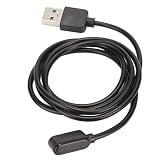 ERYUE Smartwatch Charger, Durable USB Charging Cable for 6 7 Band 6 7 ES Watch, Fast Charging for Travelers and Business Users (Black)
