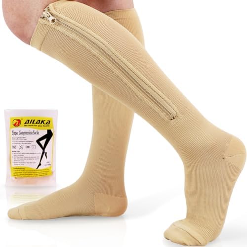 Ailaka Calze a compressione mediche con cerniera, 15-20 | FindTheDeal