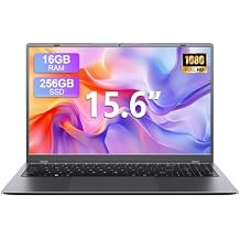 2026 Laptop 16GB RAM, 256GB SSD Laptops Computers with Pentium 6500Y Up to 3.4GHz, 15.6 Inch FHD IPS Display, USB C, USB 3.2, PC Laptop for College Student, Work from Home, Business