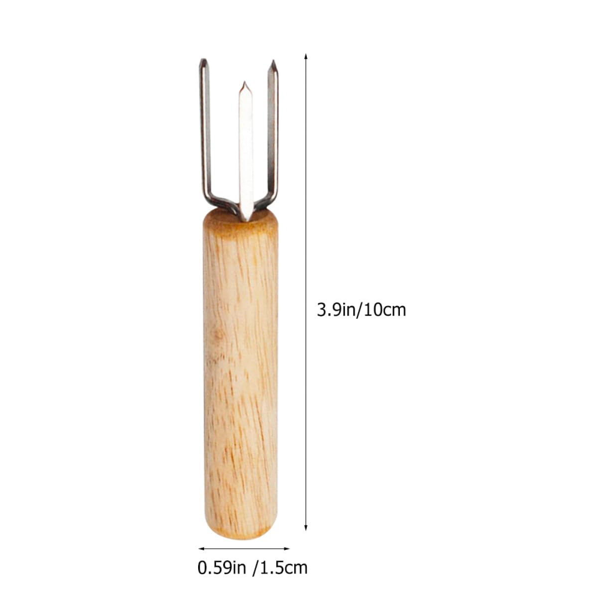 PRETYZOOM 5 Set Forchetta Per Mais Posate Padelle Cucina Hamburger Forno Porta Pannocchie Spiedini Stufa Griglia Per Esterni Detergente Forchette Barbecue Pelapatate Piastra 6 pezzi * 5