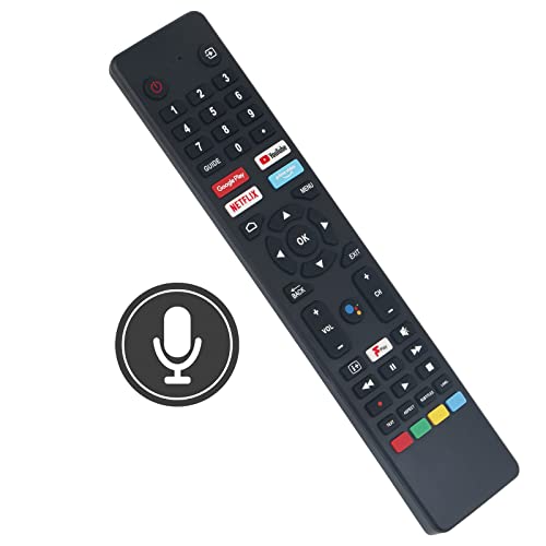 Replacement Voice Remote Control RM-C3250 Fit for Logik 4K Ultra HD HDR LED Android Smart TV L43AUE21 L50AUE21 L58AUE21 L65AUE21 - Image 3