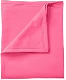 Port & Company Core Fleece Sweatshirt Blanket-BP78-Neon Pink