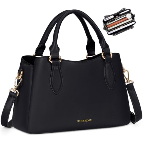Image of RAINSMORE Handbags for Women Soft PU Leather Small ladies handbags