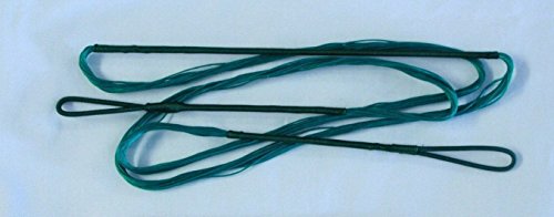 60X Custom Strings Green Fast Flight Recurve Replacement Bowstring Bow (Multiple Sizes) (54 INCH)