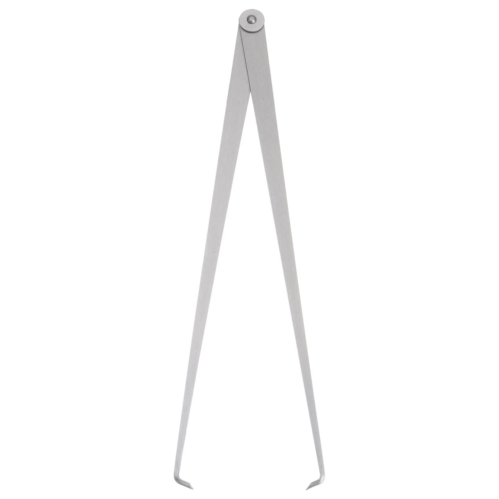 QUARKZMAN Calibro A Frizione Rigida Per Misurazioni Interne 600mm 24 Pollici Acciaio Per Utensili Strumento Di Misurazione Interna A Frizione Rigida Per Intagli Modellatura Scultura, Argento
