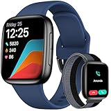 【Plus de 120 modes de sport et étanchéité IP68】Fitpolo montre pour femme offre plus de 120 profils sportifs pour les activités intérieures et extérieures (course, football, cyclisme, yoga, etc.) et enregistre avec précision les pas, la distance, les calories brûlées. La montre intelligente pour homme est étanche avec certification 5ATM et IP68 – Idéale pour la pluie, la transpiration et les activités nautiques