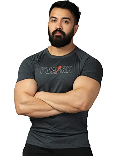 Image of Mens Slim Fit Sports and Gym Training Workout T-Shirt