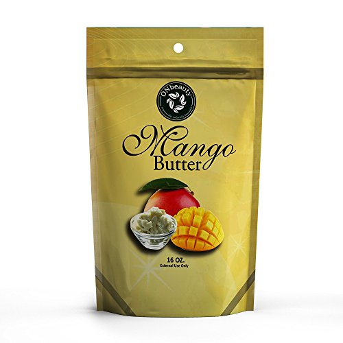 Mango Butter (2 x 8 Ounce) - Pure, Natural, Perfect For DIY Skin/Hair Care, Unscented