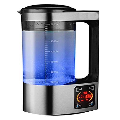LNIMI 2L Rich Hydrogen Bottle Alkaline Ionizer Machine Water Filter Drink Generator Us Plug