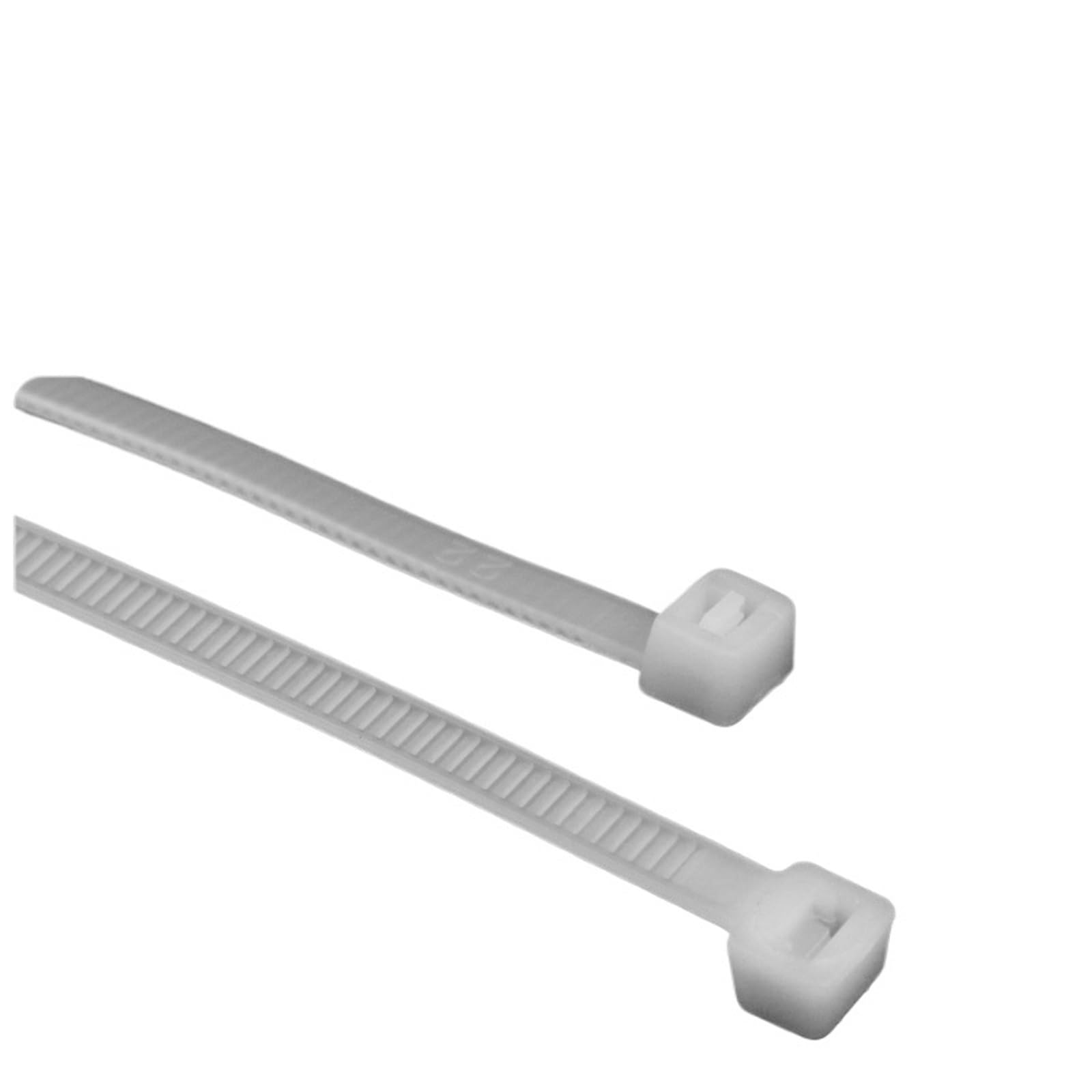 cinturón de plástico, Bridas de nailon autoblocantes (paquete de 100) en varios tamaños(5x350-100pcs)