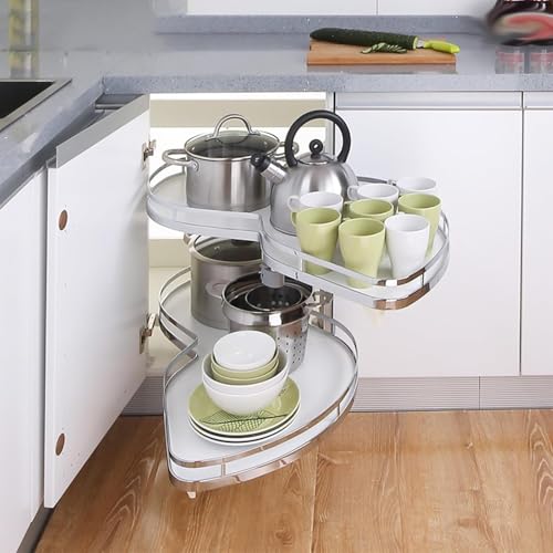 Cajones extraíbles para armarios: aprovecha la esquina ciega de tu cocina