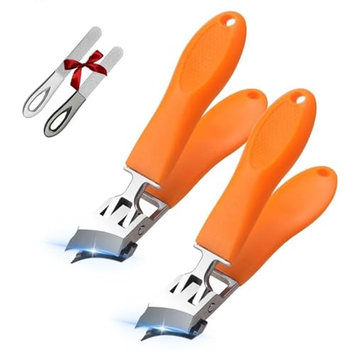 Coupe-ongles incarnés et épais : fini les éclaboussures avec ce modèle orange