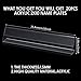 Vicenpal 20 Pcs Acrylic Name Plates for Desks 2 x 10 Inch Clear Plastic Name Tent Holder Bulk Horizontal Slant Back Tag Holder Desk Sign Frame for Office School Classroom Meeting Room Table Display