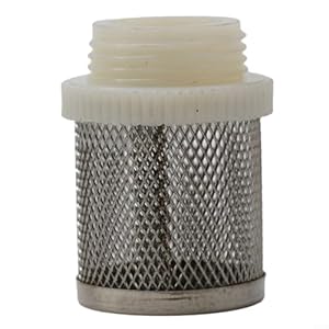 Honseadek Filter 1,9cm Edelstahl-Saugnapfkorbfilter