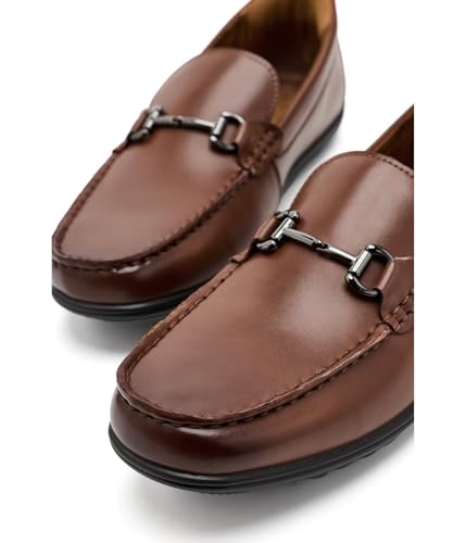 Image of Marc Joseph New York Men's Casual Hands Free Slip on Buckle Loafers