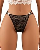 Banamic Sexy Women Thongs Underwear G-Strings T-back Low Rise Hipster Underpants