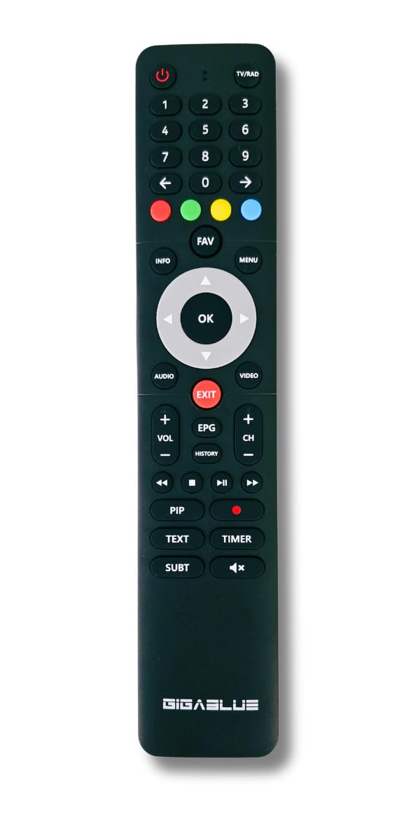GigaBlue UHD Quad 4K Pro PVR-Receiver mit HBB-TV, Bluetooth 5.4, 2X FBC DVB-S2 Tuner, Gigabit-LAN