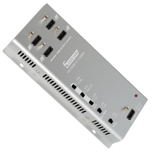 ハイパーツールズ ウォールマウントモデル 1入力4出力HDMI分配器 CLUX-14W