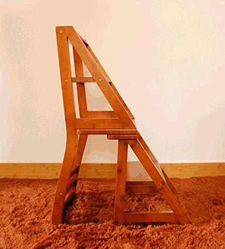 Échelle pliable pour petits espaces avec support de fleur multifonction et tabouret de maison - 6