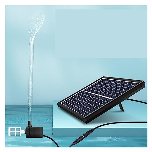 Kit de bomba de agua solar de bricolaje Bomba de agua Solar for acuario, filtro hidropónico de 12V, aireación, pecera, rocalla, bombeo de agua, bomba sumergible, fuente for estanque al aire libre para