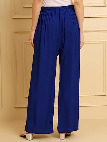 Image of Soft Colors Women Regular Fit Pocket Palazzo