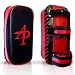 AP vorgekrümmtes Schlagschild für Kampfsport Training (MMA Schlagpolster, Muay Thai Pratzen, Thaipads, Pad, Karate, UFC, Trainerpratzen (EINZELTEIL))